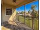 Enjoy this screened balcony with scenic community views at 7317 Skybird Rd # 7317, Bradenton, FL 34209