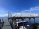 Elevated dock with stairs and water access at 5061 Collingswood Blvd, Port Charlotte, FL 33948