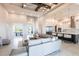 Open concept living area showcasing kitchen, office, and living spaces at 5061 Collingswood Blvd, Port Charlotte, FL 33948