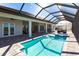 Relaxing pool and spa with covered lanai at 5061 Collingswood Blvd, Port Charlotte, FL 33948