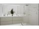 Contemporary bathroom with marble and double vanity at 1305 4Th St # 202P, Sarasota, FL 34236