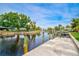 Peaceful canal view from the property at 4409 Crews Ct, Port Charlotte, FL 33952