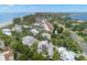 Beautiful aerial of luxury beach homes near the ocean and intercoastal waterway at 5005 Gulf Of Mexico Dr # 5, Longboat Key, FL 34228