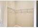 Spacious closet with wire shelving and hanging rods at 12720 Sorrento Way # 102, Bradenton, FL 34211