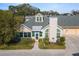 Aerial view of a charming house with landscaped yard at 4629 Whirlaway Dr # B, Sarasota, FL 34233