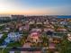 Stunning aerial view of a waterfront home in a beautiful neighborhood at 531 Ranger Ln, Longboat Key, FL 34228