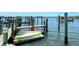 Kayaks at the community dock, providing water access at 516 Tamiami S Trl # 102, Nokomis, FL 34275