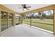 Enjoy the view from this screened porch at 2479 Grandview Dr, North Port, FL 34288