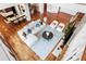 Open living room with hardwood floors and high ceilings at 3544 San Remo Ter, Sarasota, FL 34239