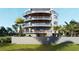 Contemporary three-story building, multiple balconies at 1150 Windsong Ln # 400, Sarasota, FL 34242