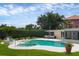 Resort style pool with spa and patio at 1701 Sandalwood Dr, Sarasota, FL 34231