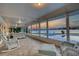 Relaxing screened porch overlooking the water at 1701 Sandalwood Dr, Sarasota, FL 34231