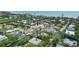 Aerial showcasing home's waterfront position and neighborhood context at 562 Juan Anasco Dr, Longboat Key, FL 34228