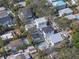 Aerial view of modern homes and lush landscaping at 2430 Floyd St, Sarasota, FL 34239