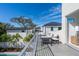 Relaxing balcony with outdoor furniture, offering city views at 2446 Floyd St, Sarasota, FL 34239