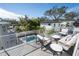 Balcony overlooking the pool and backyard at 2446 Floyd St, Sarasota, FL 34239