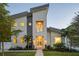 Contemporary two-story house with sleek design and landscaping at 2446 Floyd St, Sarasota, FL 34239