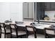 Modern kitchen island with seating and pendant lighting at 2446 Floyd St, Sarasota, FL 34239