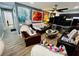 Spacious living room with hardwood floors and lots of natural light at 4419 Muirfield Dr, Bradenton, FL 34210
