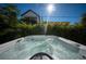 Hot tub in backyard setting at 2420 Floyd St, Sarasota, FL 34239