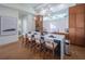 Modern kitchen with island and stainless steel appliances at 2420 Floyd St, Sarasota, FL 34239