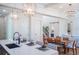Open concept kitchen features a large island, stainless steel appliances, and white quartz countertops at 2420 Floyd St, Sarasota, FL 34239