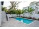 Clean lines and refreshing blue water characterize this inviting pool at 2440 Floyd St, Sarasota, FL 34239