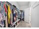 Large walk-in closet with ample shelving and hanging space at 5415 Limelight Dr, Apollo Beach, FL 33572