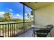 Screened balcony with golf course view at 7607 Grand Estuary Trl # 205, Bradenton, FL 34212