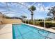 Relaxing screened pool area overlooking the golf course at 5901 Mariposa Ln, Sarasota, FL 34238