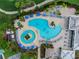 Resort-style pool with multiple lounging areas at 7112 Marsh View Ter, Bradenton, FL 34212