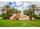 River Strand community entrance with waterfall feature at 7112 Marsh View Ter, Bradenton, FL 34212