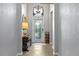 Entryway with a console table and decor at 7112 Marsh View Ter, Bradenton, FL 34212
