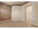 Bright office with decorative columns and a ceiling fan at 4140 Reflections Pkwy, Sarasota, FL 34233