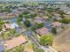 Aerial view of community pool and residential buildings at 4109 66Th Street W Cir # 4109, Bradenton, FL 34209