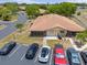 Aerial view of condo community, showcasing building exteriors and parking at 4109 66Th Street W Cir # 4109, Bradenton, FL 34209