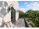 Private balcony with ornate railing and comfortable seating at 3482 Flamingo Ave, Sarasota, FL 34242