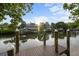 Private dock with serene waterfront views at 3482 Flamingo Ave, Sarasota, FL 34242