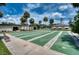 Enjoy friendly competition on these well-maintained shuffleboard courts at 6428 Fleetwood Ct, North Port, FL 34287