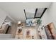 High-angle view of a living room with two armchairs and a sofa at 1558 4Th St # 216, Sarasota, FL 34236