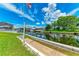 Scenic waterfront property with lush vegetation and dock at 5111 Coral Blvd, Bradenton, FL 34210