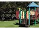 playground with playset and covered picnic area at 5026 Water Oak Dr # 112, Bradenton, FL 34207