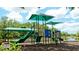 playground with shaded areas and slides at 5116 Brooksbend Cir, Sarasota, FL 34238