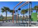 Community outdoor fitness area with various exercise equipment at 8933 Isabella Cir, Parrish, FL 34219