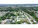 Aerial view showing home's location in a residential neighborhood at 2488 Breakwater Cir, Sarasota, FL 34231