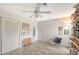 Bright bedroom with built-in shelving and lots of natural light at 2488 Breakwater Cir, Sarasota, FL 34231