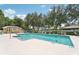 Clean and refreshing community swimming pool at 4951 Lakescene Pl, Sarasota, FL 34243