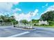 Gated entrance to the Villas of Sabal Trace community at 4072 Fairway Pl, North Port, FL 34287