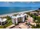 Aerial view of condos near beach at 4825 Gulf Of Mexico Dr # 105, Longboat Key, FL 34228
