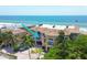 Beachfront property aerial view, showcasing the building's location at 1900 Gulf N Dr # 4, Bradenton Beach, FL 34217